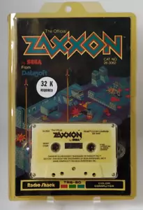 1983 Zaxxon - Sega Radio Shack TRS-80 Tape - Bild 1 von 7