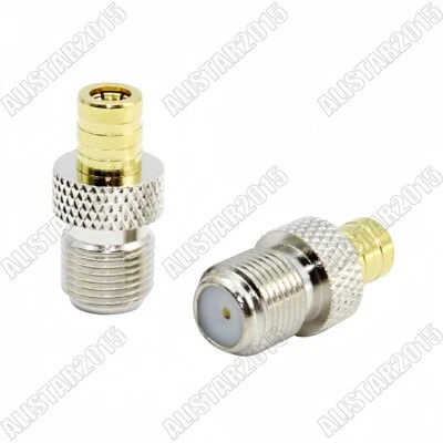 1x F Female to SMB Female Jack Adapter Coaxial Connector For XM Sirius Satellite - Image 1 of 4