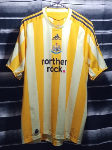 Newcastle United 2009/2010 Away Football Shirt Soccer Jersey Size Large Cover