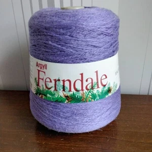 Argyll Ferndale 350gram 4-ply cone in mauve - vintage but beautiful condition - Picture 1 of 1