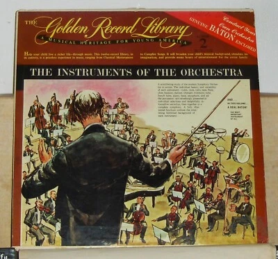 The Golden Record Library Volume 2 The Instruments Of The Orchestra - LP Record - Image 1 of 2