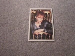Panini,smash hits collection card,no 134,Nick Rhodes,1985