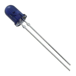 TSUS4300 Vishay IR LED 3mm 950nm, 100mA 16° Transparent Blue NEW #BP - Picture 1 of 1