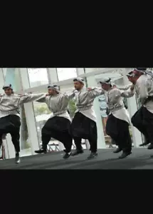Palestinian Arab dabke dabkeh dance dress for men, Kumbaz Dimayeh, Arab wedding - Picture 1 of 8