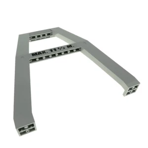 1x Lego Crane Base 16x4x16 Light Gray MAX. 11 1/3 M Support Bracket 2635pb03 - Picture 1 of 1