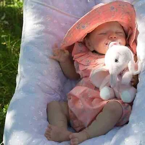 Lifelike Reborn Baby Dolls - 20-Inch Soft Full Vinyl Body Realistic-Newborn S... - Picture 1 of 9