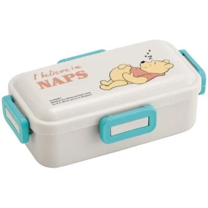 Winnie the Pooh BOLD&TRU Bento Lunch Box (17.92 oz) 530ml Disney Japan New - Picture 1 of 24