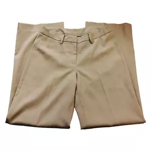 Pantalones de vestir para mujer Jag pierna recta pantalones frente plano elásticos beige oscuro talla 6 - Imagen 1 de 8
