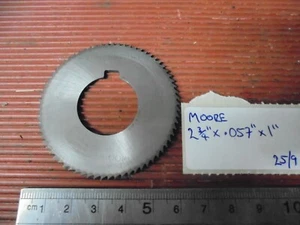 Fresadora horizontal 2 3/4" x 0,051" x 1" hecha por Moore - Imagen 1 de 3