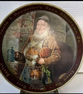 Vintage Beer Tray Louis F. Neuweilers Sons Allentown PA Ale Pilsner Porter - Picture 1 of 8