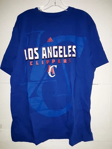 Los Angeles Clippers NBA Men's Blue T-shirt, Size X-Large Cover