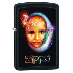 ZIPPO Bradford Venetian Mask / Made in USA / Collector Lighter Gas Lighter - Picture 1 of 12