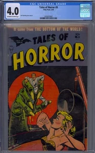 TALES OF HORROR #9 CGC 4.0 JACK SPARLING - Imagen 1 de 2