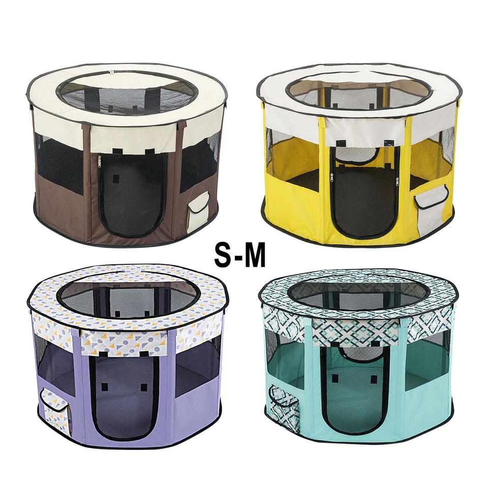 Recinto per animali domestici portatile pieghevole per  in tessuto a - Immagine 1 di 1