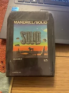 Mandrill SEALED 8 Track Tape Solid - Imagen 1 de 2