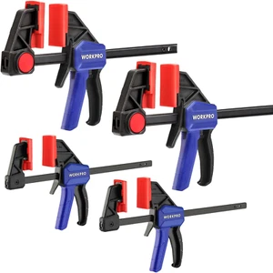WORKPRO Sargentos De Barra, 4-Piezas Abrazaderas De Barra, Herramientas Para Car - Imagen 1 de 12