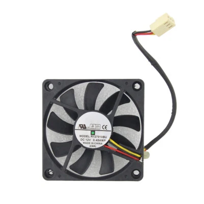 For EVERFLOW R127010BU 12V 0.45A 7CM 70*70*10mm Silent Cooling Fan 3pin - Image 1 of 4