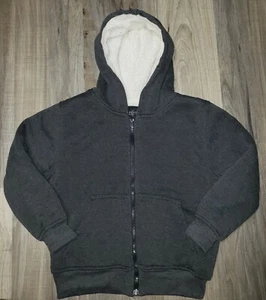 Gioberti Heavyweight Sherpa Lined Fleece Hoodie Jacket Size 8 - Picture 1 of 7