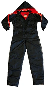 VTG 1970’s Montgomery Ward Snowmobile Garment Coveralls Women’s Small No Buckle - Picture 1 of 8