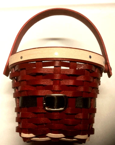 Longaberger 2016 Collectors Club Miniature Measuring Farm Basket-NEW!!! Cover