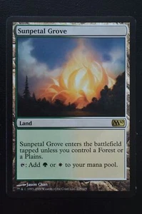 Magic The Gathering Magic 2010 LP Magic The Gathering Sunpetal Grove - Imagen 1 de 2