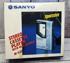 Sanyo Walkman M-G55 Box M-G41 Stereo Cassette Tape Player Auto Reverse Sportster