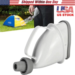 Portable Potty Pee Funnel Men Women Emergency Urinal Device Outdoor Toilet US - Picture 1 of 10
