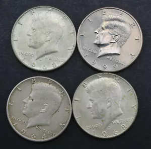 Konvolut 4 1/2 Dollar Silbermünzen und Cuppro Nickel USA ( 072 ) - Bild 1 von 2