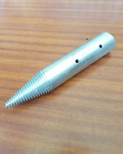 Eje de árbol de cola de cerdo pulido 3/4" 19 mm Picador Reino Unido motor LH 80 marco - Imagen 1 de 3