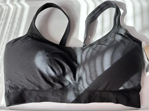 Truekind Daily Comfort Wireless Shaping Bra Black Size 4XL - Picture 1 of 4