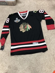 Chicago Blackhawks 2015 Stanley Cup Champs Trikot LARGE Reebok Teravainen #86 - Bild 1 von 15