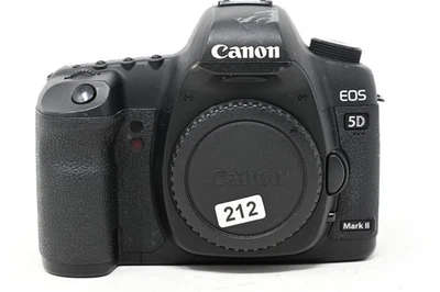 Cuerpo de cámara digital SLR de fotograma completo Canon EOS 5D Mark II 21,1 MP - bajo SC - (#212) Foto 1 de 4