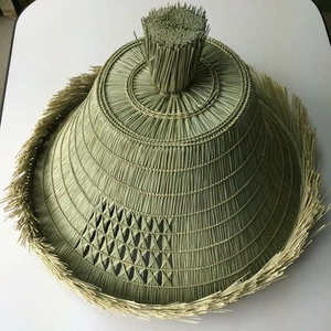 Japanese Samurai Hat Roningasa Edo Style Handcrafted Cosplay Japan New - Picture 1 of 7