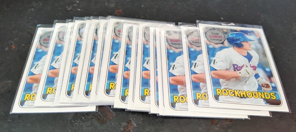 Lot Of (17) Sean Murphy 2018 Topps Heritage Minor League ROOKIE Cards #144 MINT - Image 1 of 1