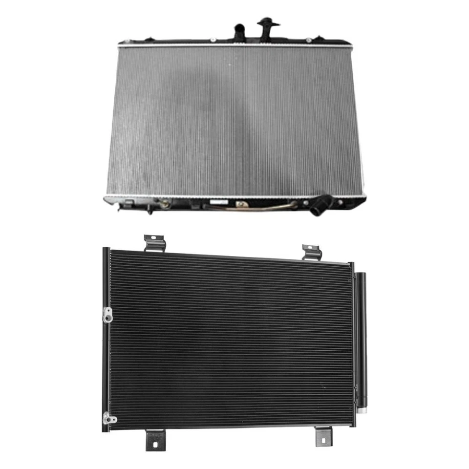 For Toyota Highlander 2009-2010 TYC BNDL-474998 Radiator & Condenser Kit Foto 1 de 1