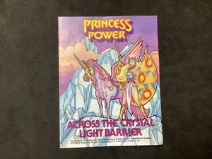 Princess Of Power 1986 She-Ra Mattel Vintage Across the Crystal Light Barrier - Picture 1 of 2