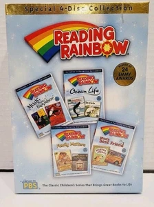 Reading Rainbow Favorites Special 4 Disc Collection PBS (DVD, 2006) NEW SEALED - Picture 1 of 6