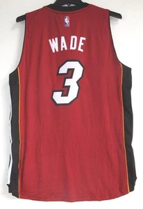 ADIDAS MIAMI HEAT DWYANE WADE SWINGMAN RED ALT JERSEY XL - Picture 1 of 7