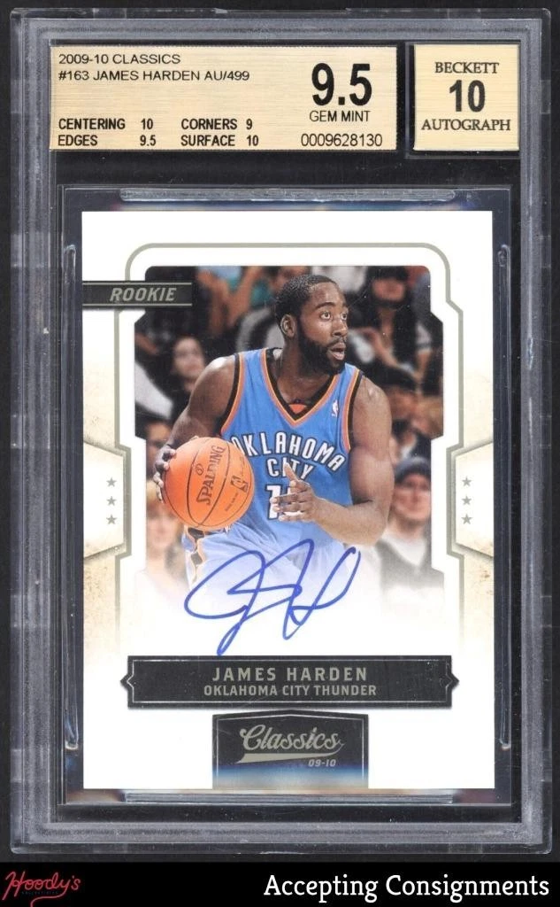 James Harden Basketball Rookie Sports Trading Cards & Accessories