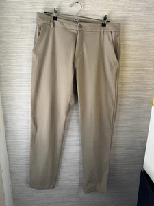 Lululemon ABC Classic-Fit Trouser Smooth Twill Sheer Oak size 34 - Picture 1 of 8