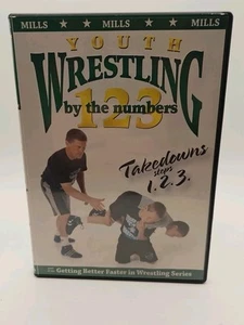 YOUTH WRESTLING BY THE NUMBERS Takedowns DVD Dave Mills w/Booklet FREE SHIPPING - Imagen 1 de 4