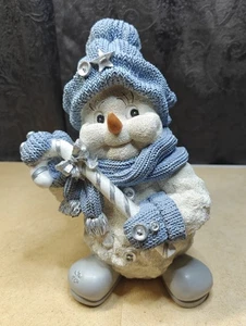 Snow Buddies Schneemann mit Zuckerstange Vintage  - Bild 1 von 9