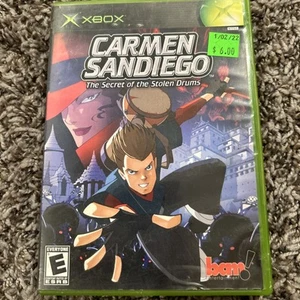 Carmen Sandiego: The Secret of the Stolen Drums Xbox CIB Completo + Probado* - Imagen 1 de 3
