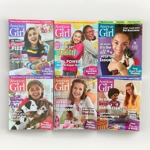 American Girl Magazine Lot of 6 Issues 2017 2018 2019 - Bild 1 von 8