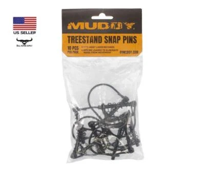 10 Pack Muddy Tree Stand Snap Pin Eliminate Noise Universal Fit Most LadderStand - Image 1 of 4