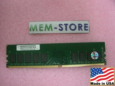 32GB DDR4-2666MHz ECC UDIMM RAM for KTH-PL426E/32G Compatible Replacement Memory - Image 1 of 4