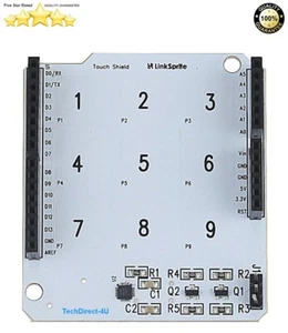 Maplin Touch Shield For Arduino MPR121 IC Captive Touch Interface 9 Touch Pads - Picture 1 of 3
