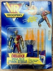 Saban’s VR Troopers Deluxe Mega-Tech Ryan Steele Action Figure (New) FreePost - Picture 1 of 4