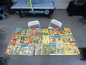Walt Disney Donald Duck Mickey Comics Lot of 39 Dell Golden Age 1950's Vintage - Picture 1 of 16