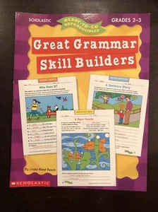 Ready-to-Go Reproducibles Ser.: Great Grammar Skills Builders by Linda Ward... - Picture 1 of 2